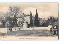 Château De Jovyac Par ROCHEMAURE - Très Bon état - Autres & Non Classés