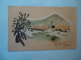 FRANCE   POSTCARDS GREETING CHRISTMAS 1918 - Other & Unclassified