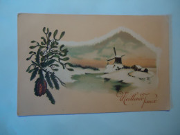 FRANCE   POSTCARDS GREETING CHRISTMAS 1918 - Autres & Non Classés