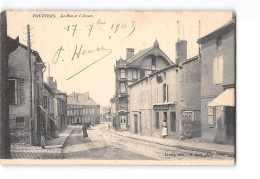 VOUZIERS - La Rue De L'Aisne - état - Vouziers