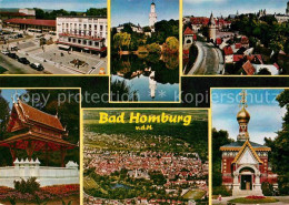 72738860 Bad Homburg Fliegeraufnahme Kirche Tuerme Bad Homburg - Bad Homburg