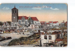 RETHEL - Panorama An Der Kirche - Eglise - Carte Allemande - état - Rethel