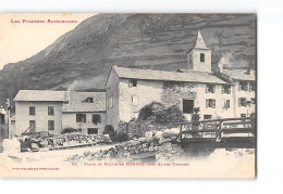 Place Et Eglise De MERENS Près AX LES THERMES - Très Bon état - Sonstige & Ohne Zuordnung