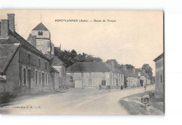 FONTVANNES - Route De Troyes - Très Bon état - Sonstige & Ohne Zuordnung