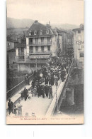 SAINT GIRONS - Pont Vieux Un Jour De Fête - Très Bon état - Saint Girons