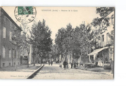 LEZIGNAN - Avenue De La Gare - Très Bon état - Other & Unclassified