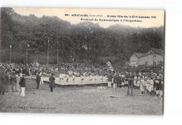 ARNAY LE DUC - Grandes Fêtes De Septembre 1912 - Festival De Gymnastique à L'Arquebuse - Très Bon état - Arnay Le Duc
