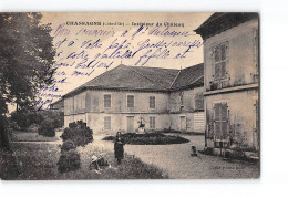 CHASSAGNE - Intérieur Du Château - état - Autres & Non Classés