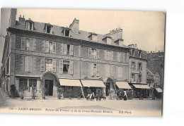 SAINT BRIEUC - Hôtels De France Et De La Croix Blanche Réunis - Très Bon état - Saint-Brieuc