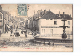 MONTBARD - La Rue Edme Piot - Très Bon état - Montbard