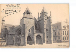 SAINT BRIEUC - Cathédrale Et Hôtel De Ville - Très Bon état - Saint-Brieuc