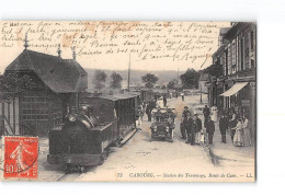 CABOURG - Station Des Tramways - Route De Caen - Très Bon état - Cabourg