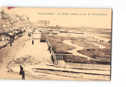 LUC SUR MER - Le Jardin Public Et Rue Du Grand Orient - Très Bon état - Luc Sur Mer