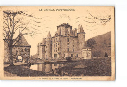 Vue Générale Du Château De Pesteil à POLMINHAC - état - Autres & Non Classés