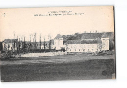 Château De SAINT ANGEAU Près Riom ès Montagnes - Très Bon état - Autres & Non Classés