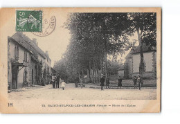 SAINT SULPICE LES CHAMPS - Place De L'Eglise - Très Bon état - Other & Unclassified
