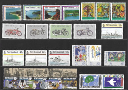 New Zealand 1986 MNH Selection - Nuevos