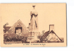 AYEN - Le Monument Aux Morts - Très Bon état - Sonstige & Ohne Zuordnung