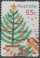 AUSTRALIA - DIE-CUT-USED 2023 65c Secular Christmas - Tree - Used Stamps