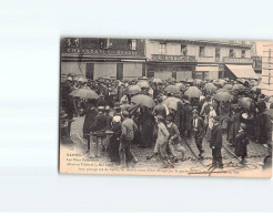 NANTES : Les Pères Prémontrés (4 Mai 1903) Allant Au Tribunal, Leur Passage Rue De Feltre - état - Nantes
