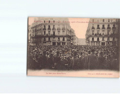 NANTES : Manifestations De 1906 à L'occasion Des Inventaires, La Foule Place Saint-Pierre - Très Bon état - Nantes
