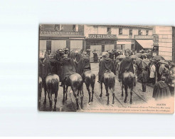 NANTES : Les Pères Prémontrés (4 Mai 1903) Allant Au Tribunal, Capitaine En Tête - état - Nantes