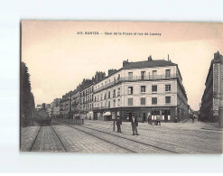 NANTES : Quai De La Fosse Et Rue De Launay - état - Nantes