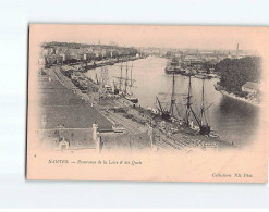 NANTES : Panorama De La Loire Et Des Quais - Très Bon état - Nantes