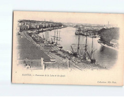 NANTES : Panorama De La Loire Et Des Quais - Très Bon état - Nantes