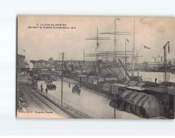 NANTES : Le Port Pendant La Guerre De 1914 - Très Bon état - Nantes