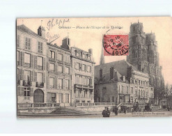 ORLEANS : Place De L'Etape Et Le Théâtre - état - Orleans