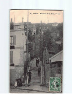 LAON: Escaliers De La Gare - état - Laon