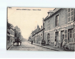 CREPY EN LAONNOIS: Postes Et Ecoles - Très Bon état - Autres & Non Classés