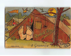 GRANVILLE : Carte Souvenir, Système Dépliant - état - Granville