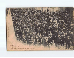 NANTES : Manifestation De 1903, Catholiques Criant "Liberté" - état - Nantes