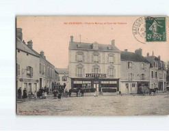 MALESHERBES : Place Du Martroy Et Cours Des Poissons - état - Malesherbes