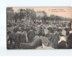 ANGERS : Le Marché, Place Saint-Serge - état - Angers