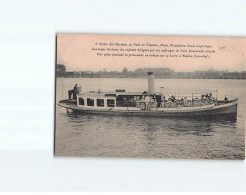 NANTES : Sortie Des Bambins Du Pont De Flandre, Vue Prise Pendant La Promenade En Bateau Sur La Loire - Très Bon état - Nantes