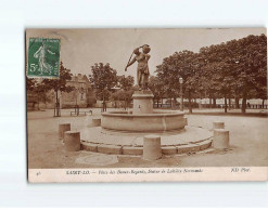 SAINT LO : Place Des Beaux-Regards, Statue De Laitière Normande - Très Bon état - Saint Lo