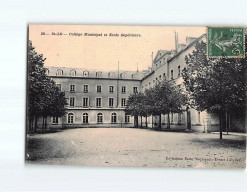 SAINT LO : Collège Municipal Et Ecole Supérieure - état - Saint Lo