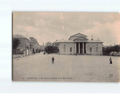 SAINT LO : Le Palais De Justice Et La Rue Carnot - Très Bon état - Saint Lo