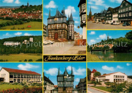72737600 Frankenberg Eder Teilansichten Rathaus Fachwerkhaus Schule Frankenberg  - Frankenberg (Eder)