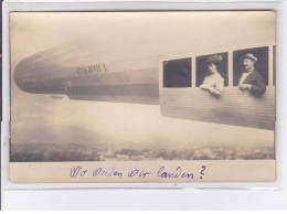 SURREALISME: Photo Montage, Aviation, Colmar, Zeppelin - Très Bon état - Andere & Zonder Classificatie