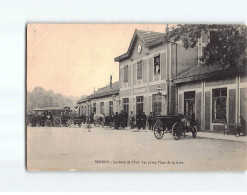 VERDUN : La Gare De L'Est, Vue Prise Place De La Gare - état - Verdun