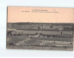 PONTIVY : Panorama, Intérieur Du Quartier Du 2e Chasseurs - état - Pontivy