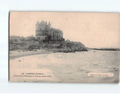 QUIBERON : Pointe De Port-Haliguen Et Villa Du Comte D'Elva - état - Quiberon