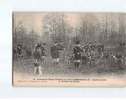 Chasse Du Rallye Vallières En Forêt D'Ermenonville, Avant La Curée Au Pavillon De Chasse - Très Bon état - Ermenonville