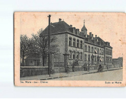 SAINTE MARIE AUX CHENES : Ecole Et Mairie - état - Andere & Zonder Classificatie