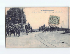 156e Régiment D'Infanterie, Les Marches D'épreuve, 3e Jour, Rentrée, Par La Porte Moselle - Très Bon état - Andere & Zonder Classificatie