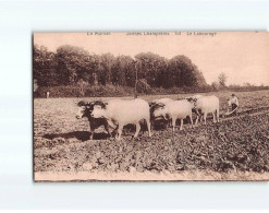 En Morvan, Scène Champêtre, Le Labourage - Très Bon état - Andere & Zonder Classificatie